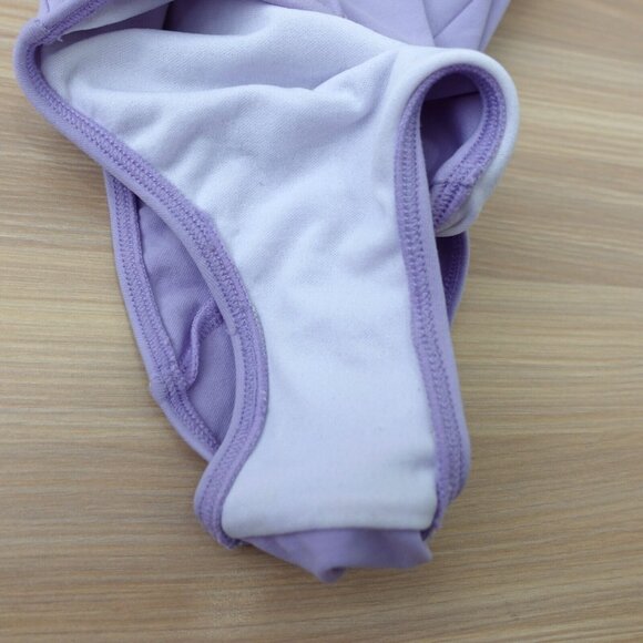 BLOCH‎ Leotard Girls 12 Purple One Piece Ballet Dancewear Heart Cami Ballerina - Picture 9 of 10